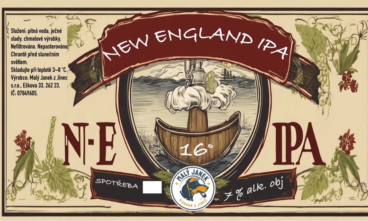 NEIPA 16°  0,75l sklo