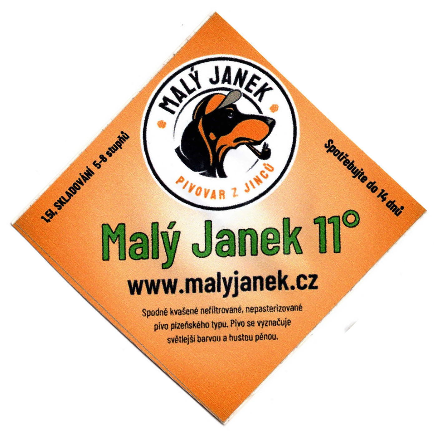 Etiketa Malý Janek 11°