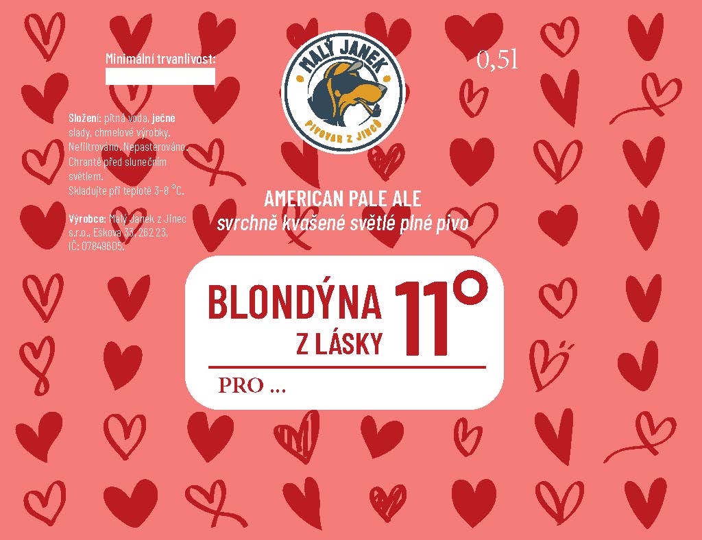 Umístění vašeho textu na plechovce