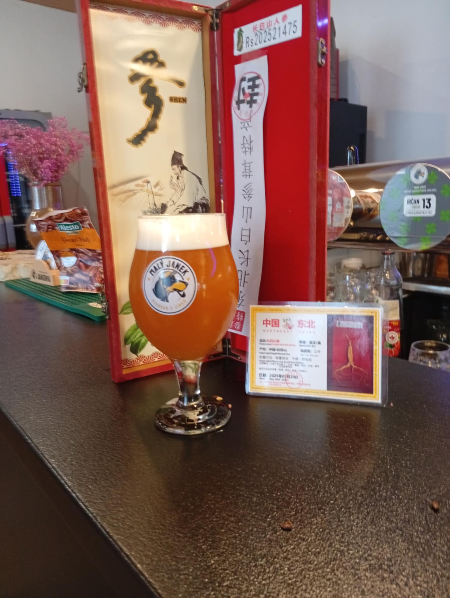 ANNY LEE IPA 21° - VÁNOČNÍ ŽENŠENOVÝ SPECIÁL v KEG