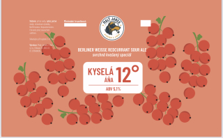 Rybízový Kyseláč Aňa rybíz plech 0,5l v.o.