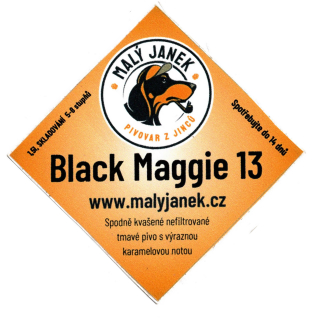 Etiketa Black Maggie 13